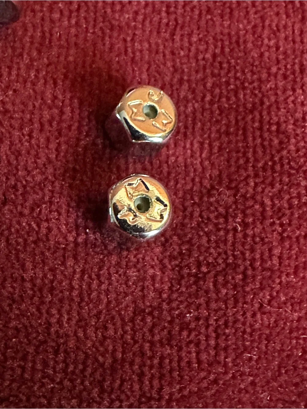 Vintage Turquoise Circular Toggle Stud Earrings - Women Jewelry